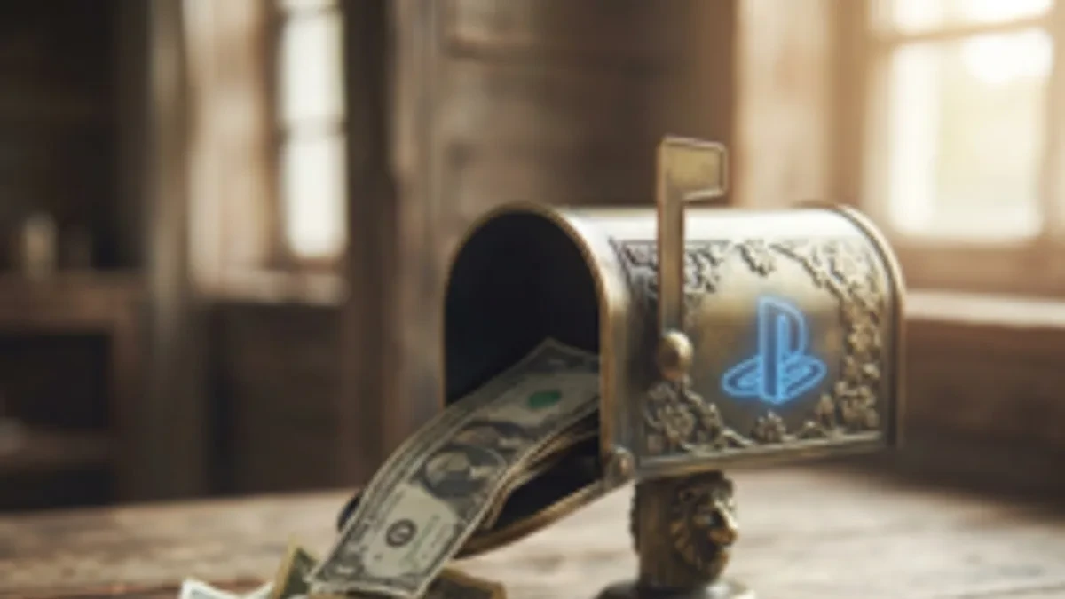 Logo PlayStation dan ilustrasi toko digital PlayStation Store