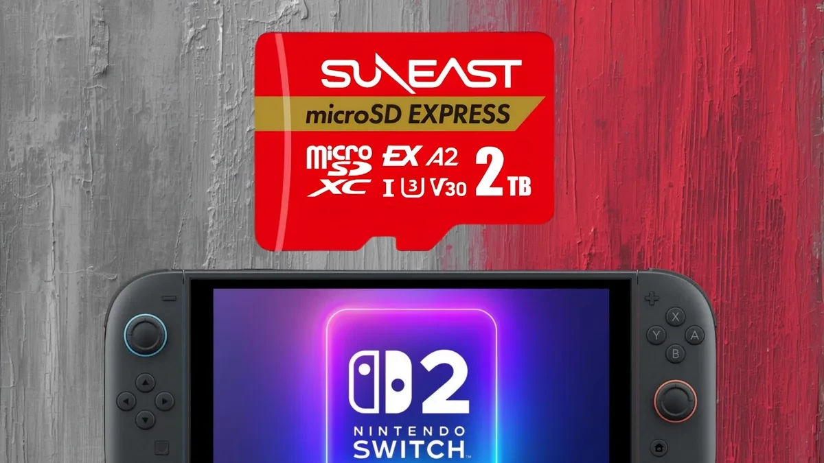 Kartu memori Suneast MicroSD Express 2TB untuk Nintendo Switch 2