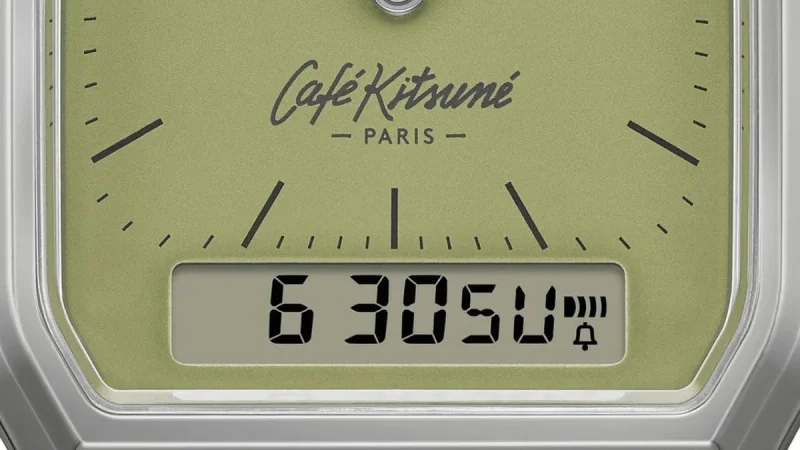 Edisi Khusus Casio x Cafe Kitsune AQ-230 Usung Desain Retro Matcha