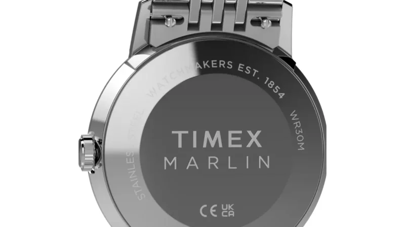 Timex Rilis Jam Tangan Marlin Quartz 34mm Berbodi Baja, Desain Klasik Memikat