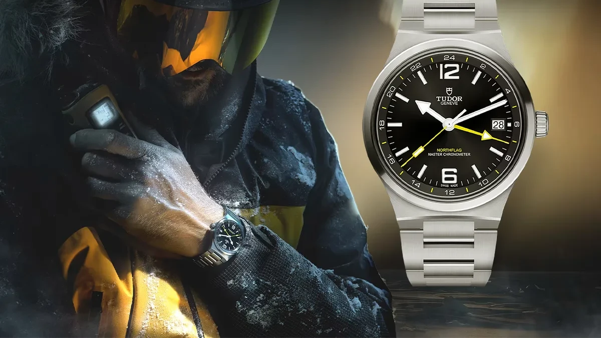 Tudor Northflag M9140G1A0U-0001 dengan fungsi true GMT dan bracelet terintegrasi