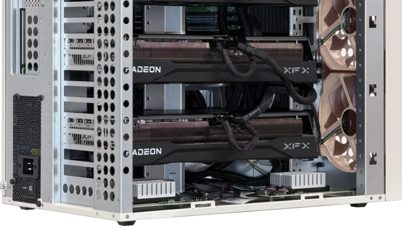 Workstation AI Tiny Corp Tinybox Bawa Daya AMD Epyc, Tapi Sulit Dibeli