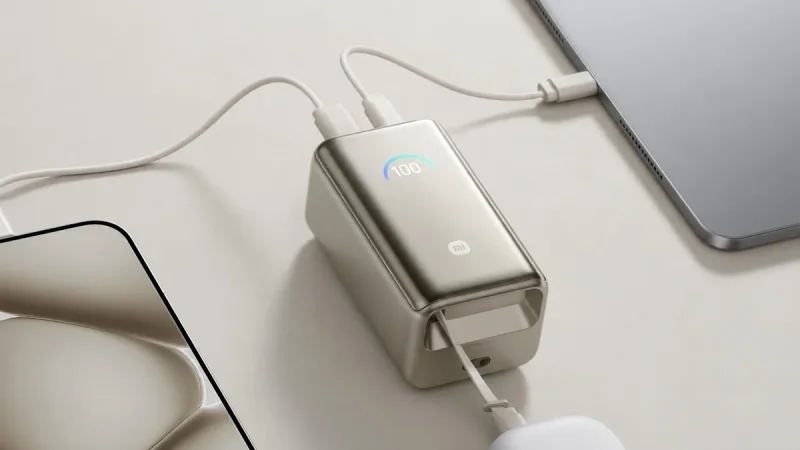 Xiaomi Power Bank Retractable Cable 10000 55W Rilis, Dijual Rp792 Ribuan