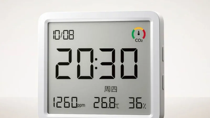 Xiaomi Smart Temperature and Humidity Monitor 3 Pro Rilis dengan Sensor CO2