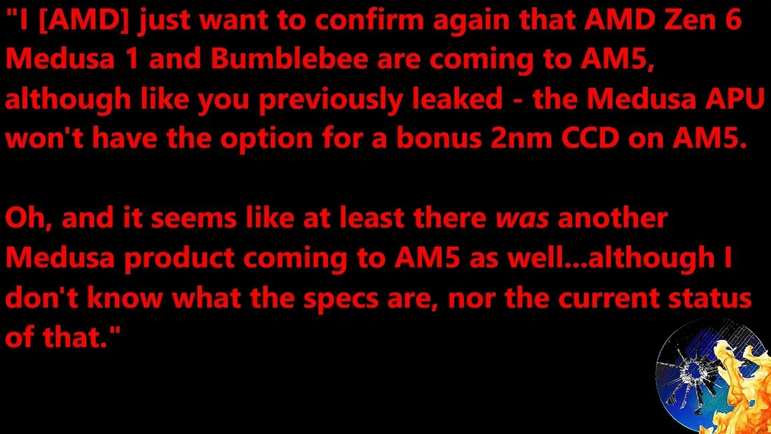 Bocoran APU AMD Zen 6 Medusa dan Bumblebee untuk desktop soket AM5