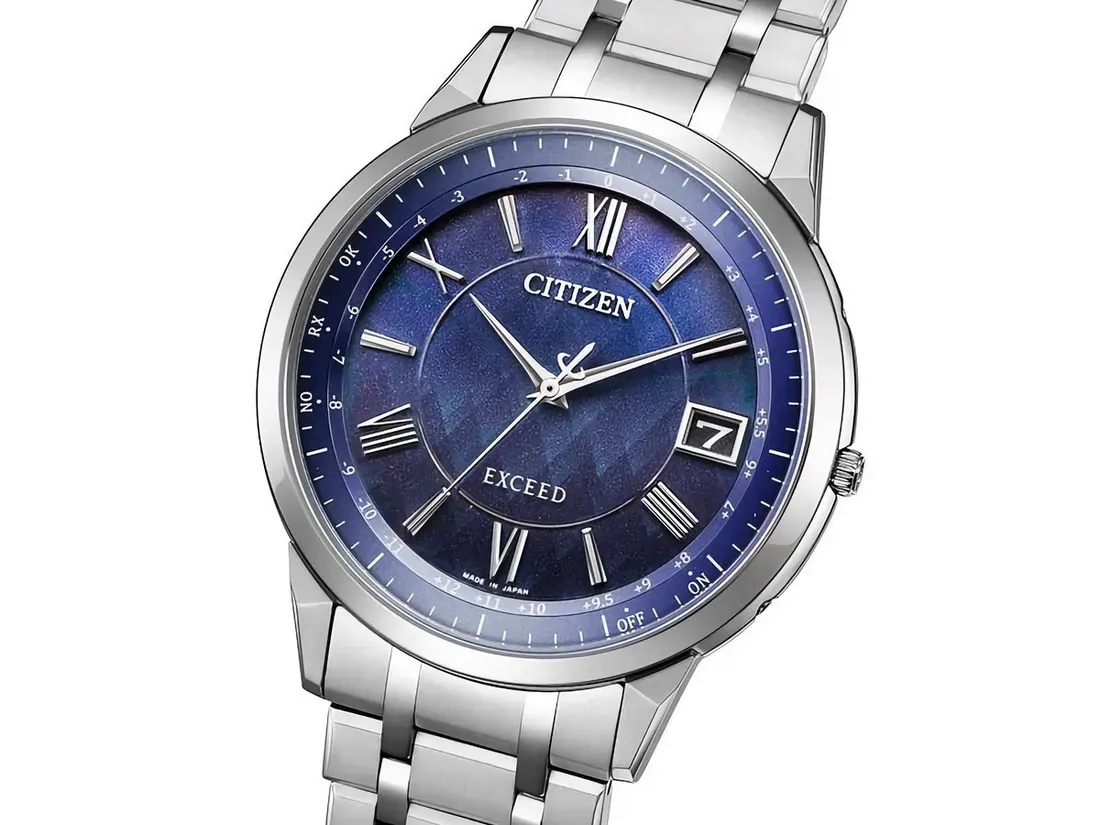 Profil samping arloji Citizen Exceed CB1140-79L