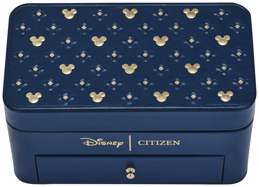 Jam tangan Citizen Mickey Mouse Flutterby dengan dial mother of pearl