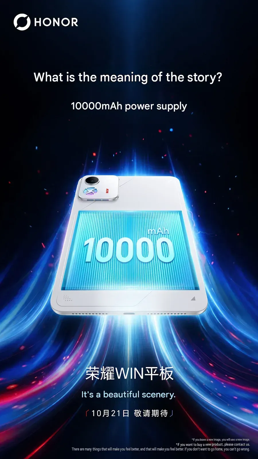 Baterai 10000mAh Honor Win Tablet