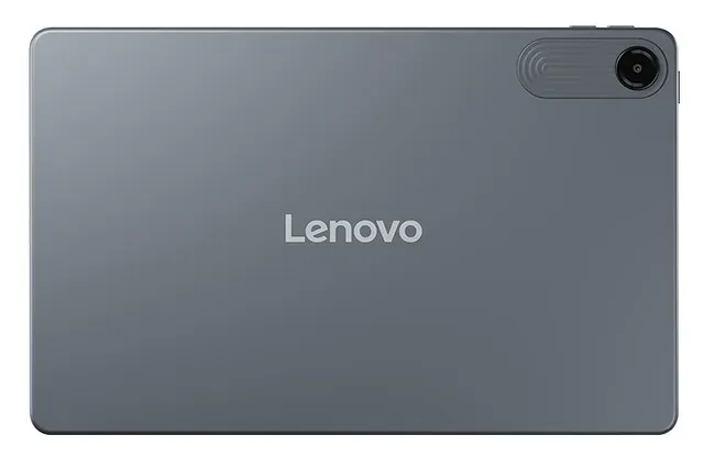 Sisi belakang tablet Lenovo Xiaoxin 10.1 warna biru muda
