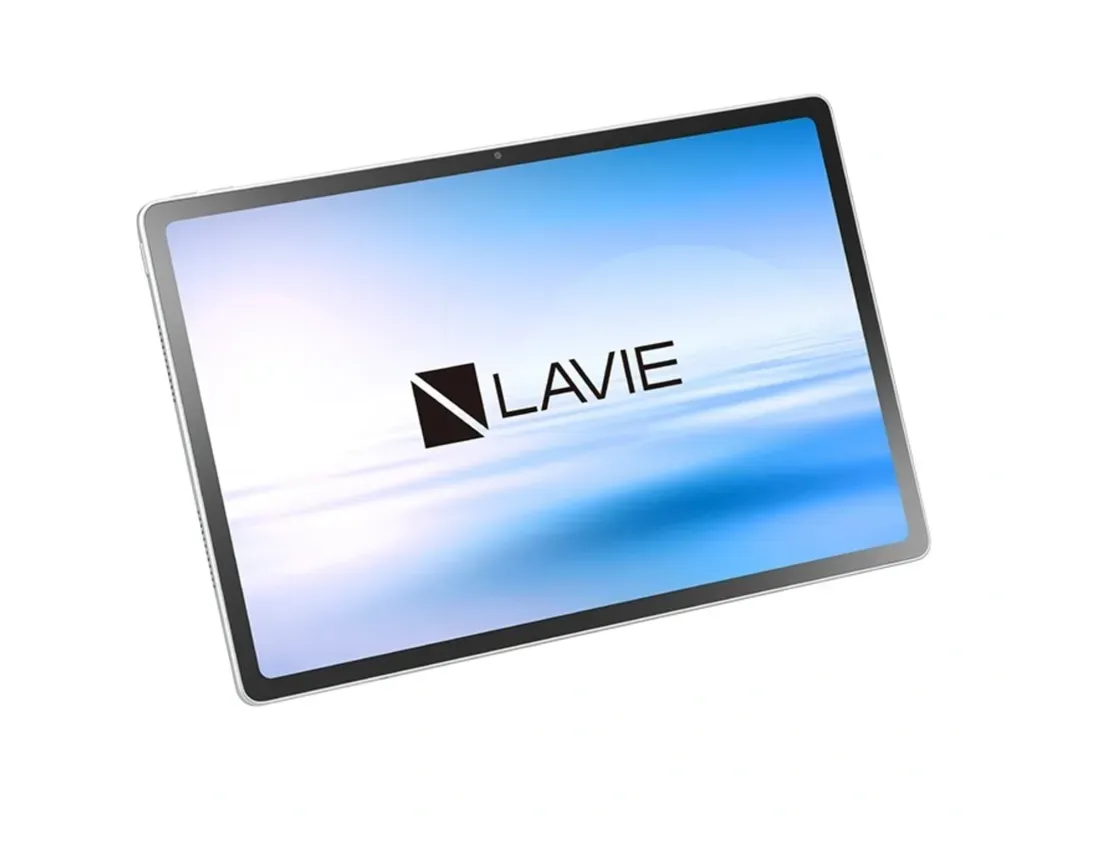 Tampilan layar 2.5K 90Hz pada tablet NEC Lavie Tab T12N