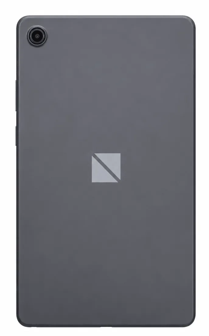 Tampilan bodi belakang NEC Lavie Tab T8 2026 varian warna Lunar Gray