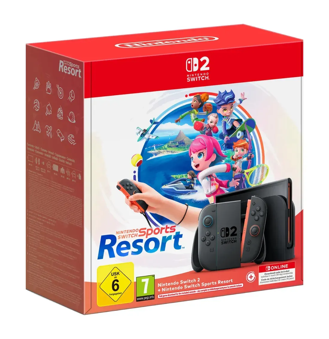 Kotak penjualan bundel Nintendo Switch 2