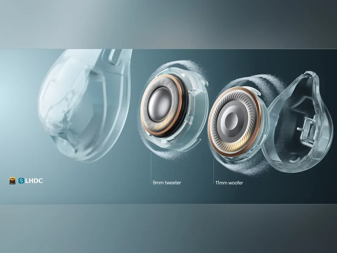 Arsitektur dual driver Dynaudio pada earbud OnePlus Buds Clip