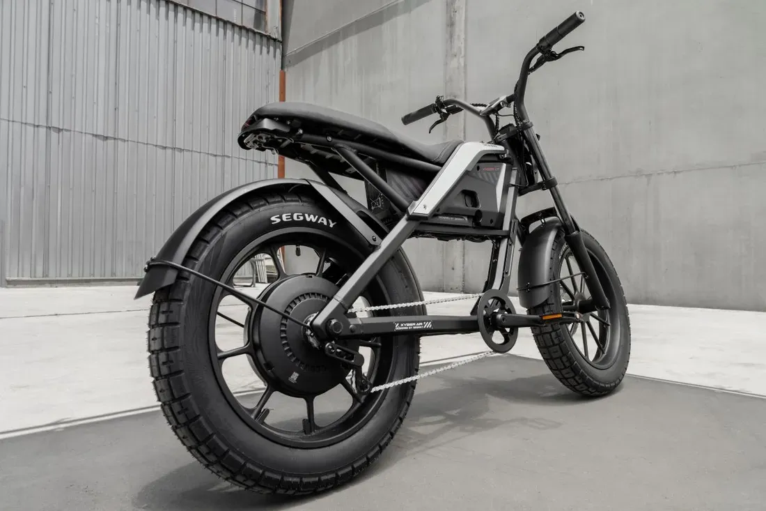 Bagian belakang sepeda listrik Segway Xyber Air