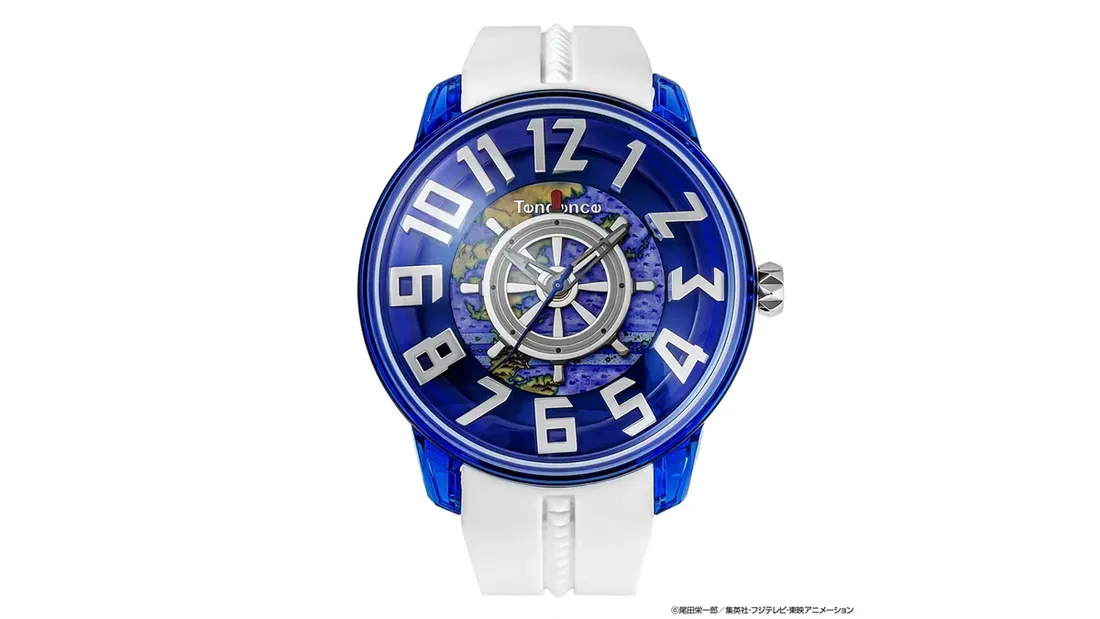 Jam tangan Tendence One Piece East Blue dengan kemudi kapal