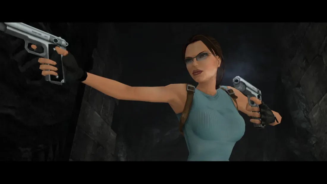 Gameplay emulasi PS2 Tomb Raider Anniversary di PS5