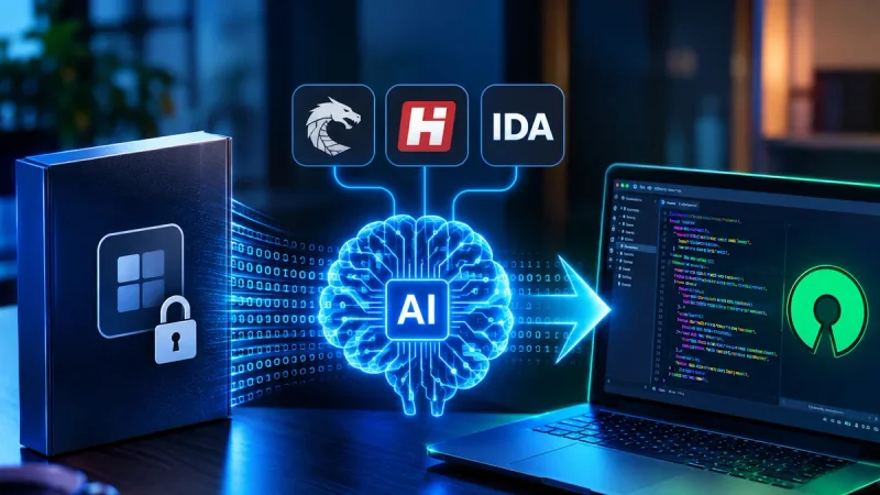 Alat AI REA Rekayasa Balik Perangkat Lunak Berbayar Menjadi Open Source