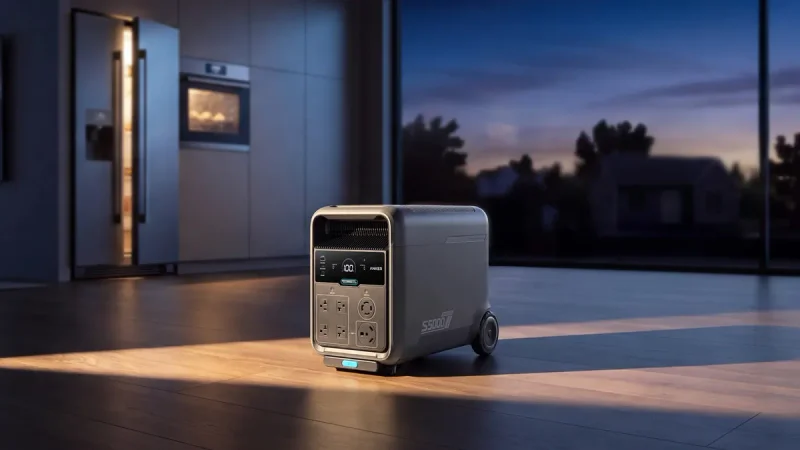 Anker SOLIX S5000 Hadirkan Baterai 5kWh dan Pengisian Kilat 99 Menit
