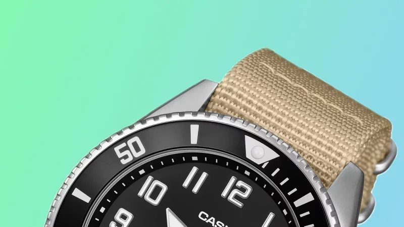 Casio Duro MDV106C Hadirkan Tali Kain dan Angka Arab, Harganya Naik