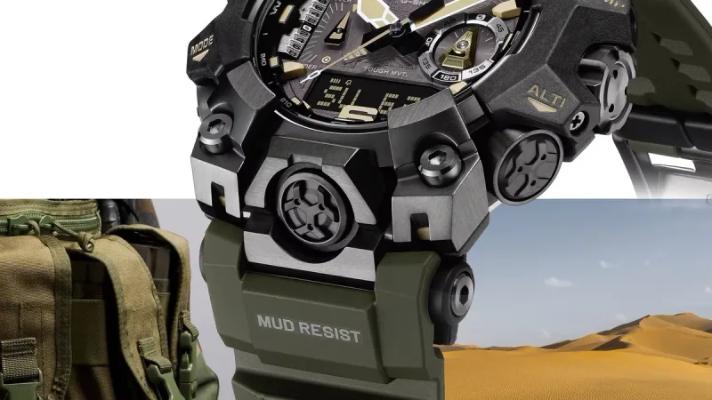Casio G-Shock Frogman dan Mudmaster Versi Taktis Resmi Dirilis di Eropa