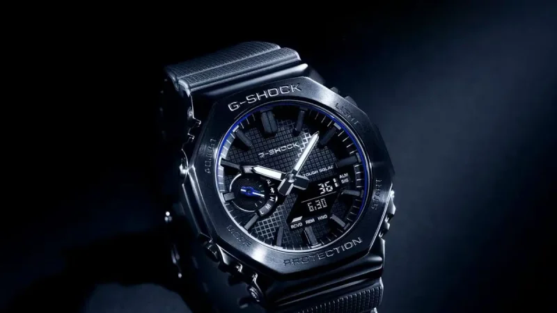 Casio G-Shock GBM-2100LXB-1A2 Meluncur dengan Bezel Baja dan Tough Solar