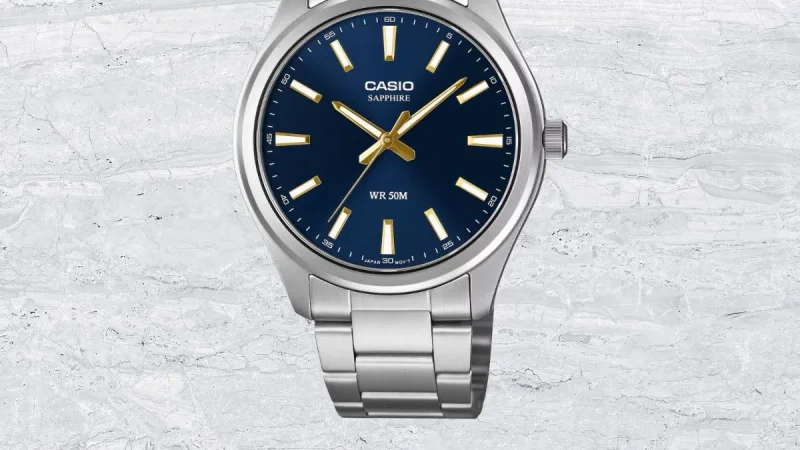 Casio MTS-120 Tampil Minimalis dengan Kaca Safir, Harga Rp2 Jutaan