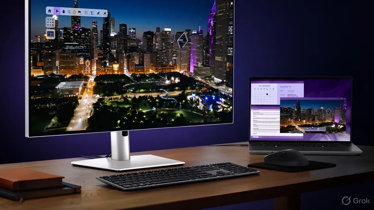 Monitor 4K 120Hz IPS Black Paling Komplit untuk Perancang Grafis dan Editor Video