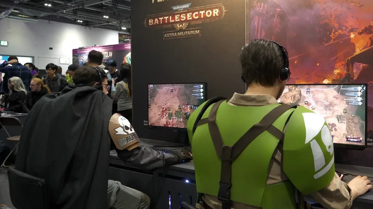Suasana pameran Games Ground Berlin di Alte Münze