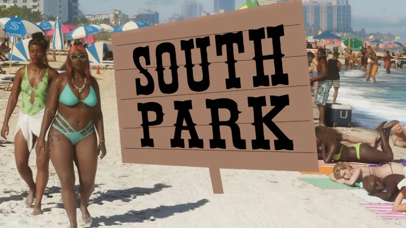 Gameplay GTA 6 Muncul di South Park, Pamerkan NPC Padat dan Fisika Pantai Vice City