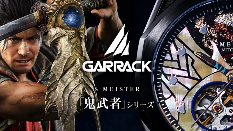 GARRACK Onimusha Series Rilis Jam Otomatis Jepang dengan Sentuhan Raden