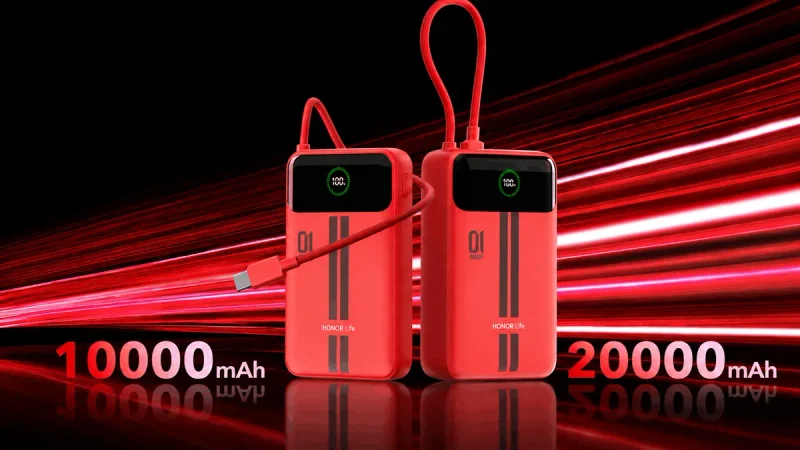 Honor Life Power Bank Rilis dengan Kabel Built-In, Harga Mulai Rp392 Ribuan