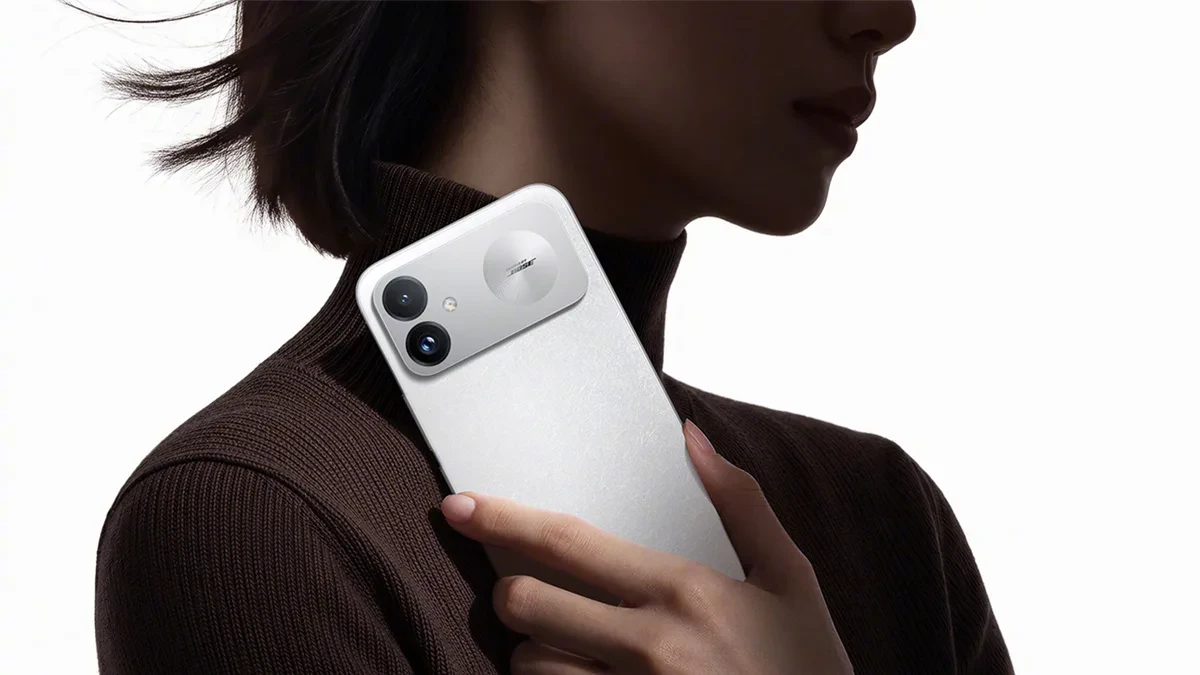 Redmi K100 tampilan depan dan belakang