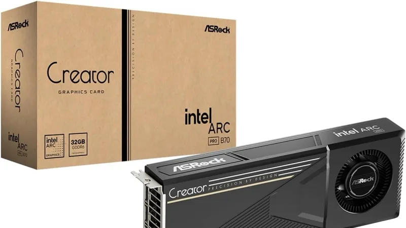 Intel Arc Pro B70 Melonjak Drastis, Solusi AI Lokal 32GB Makin Mahal