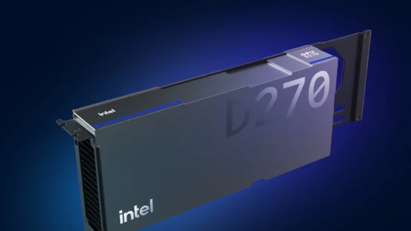 Intel GPU D270 Hadirkan Kapasitas Memori 480GB, Fokus Penuh untuk AI Tanpa Fitur Grafis 3D