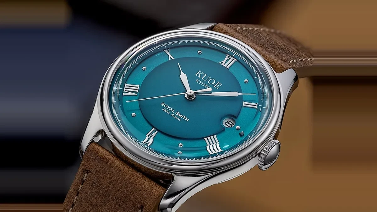 Jam Tangan KUOE Royal Smith 90-006 80 hrs Dial Biru