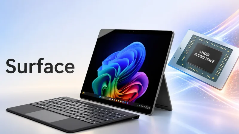Microsoft Surface Murah Hadirkan Cip AMD Sound Wave Arm untuk Geser MacBook Neo