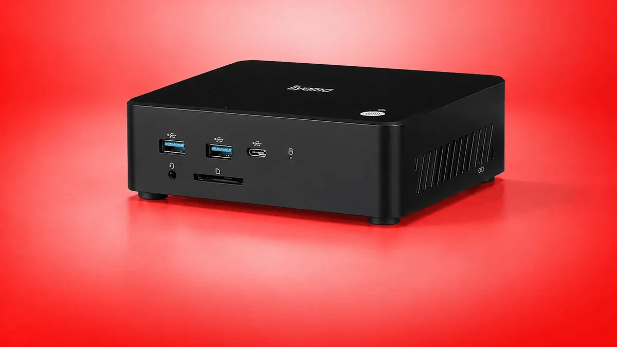Mini PC iiyama bertenaga AMD Ryzen AI 7 450 dengan dual Ethernet dan USB4