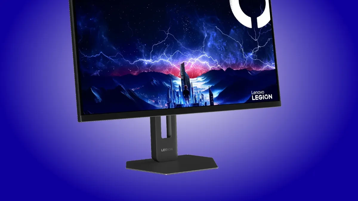 Lenovo Legion 27U-20 gaming monitor tampilan utama