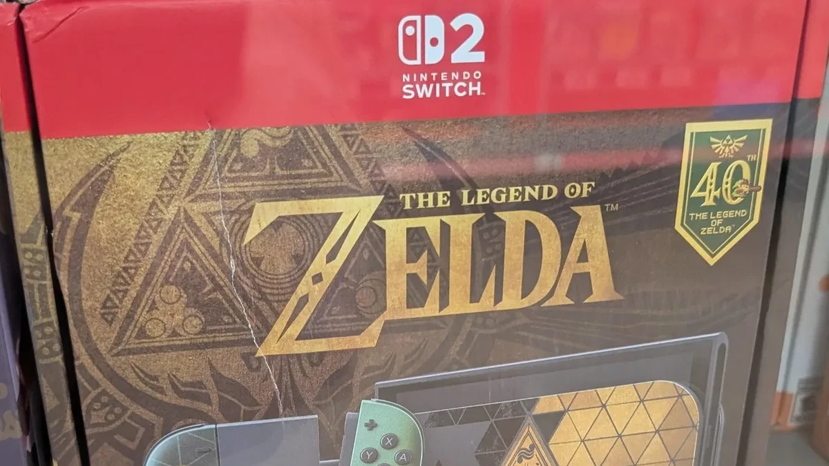Konsol Nintendo Switch 2 The Legend of Zelda 40th Anniversary Edition edisi terbatas