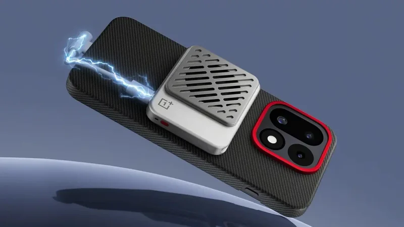 Pendingin HP OnePlus Magnetic Ice Card Mini Meluncur untuk OnePlus 16