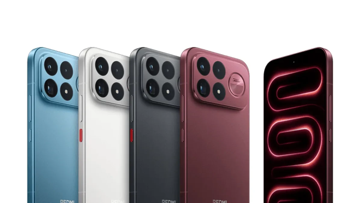 Tampilan visual smartphone Xiaomi Redmi K100 series