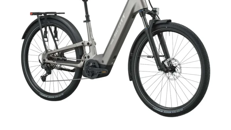 Sepeda Listrik Scott E-Ville 20 Usung Full Suspension dan Motor Bosch