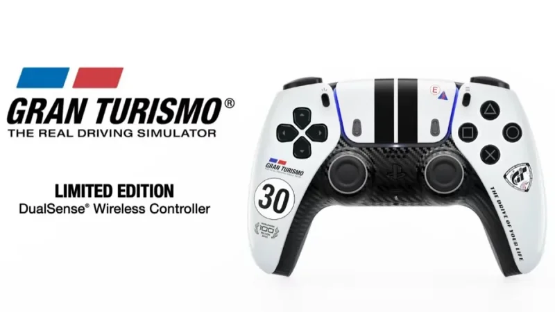 Sony Rilis Controller DualSense Edisi Spesial 30 Tahun Gran Turismo, Bawa Desain Karbon dan Garis Balap