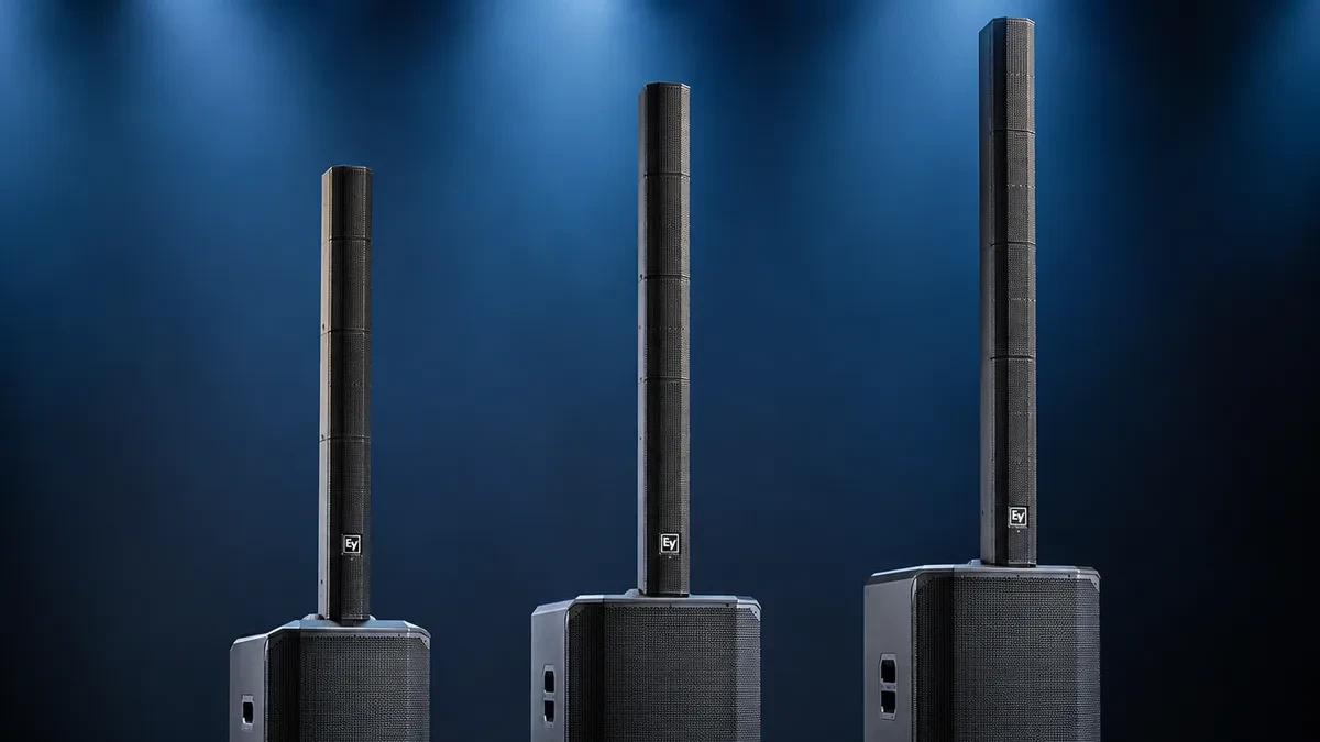 Jajaran lengkap speaker portable Electro-Voice Evolve G2