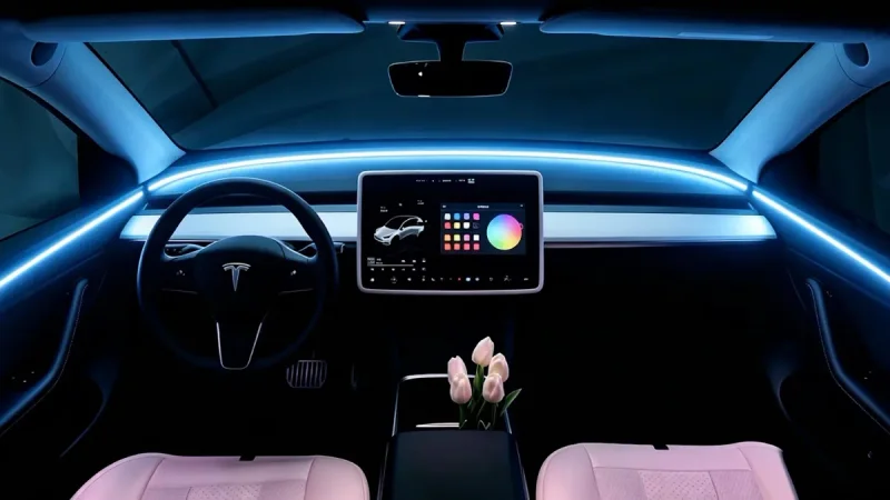 Star Ring Rilis Kit Lampu Ambient Tesla, Bawa Efek Philips Hue Senilai Rp9 jutaan ($509)
