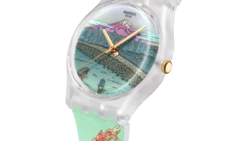 Swatch Rilis Jam Tangan Destination Art Sentuhan Ilustrator Tokyo Shinji Tsuchimochi