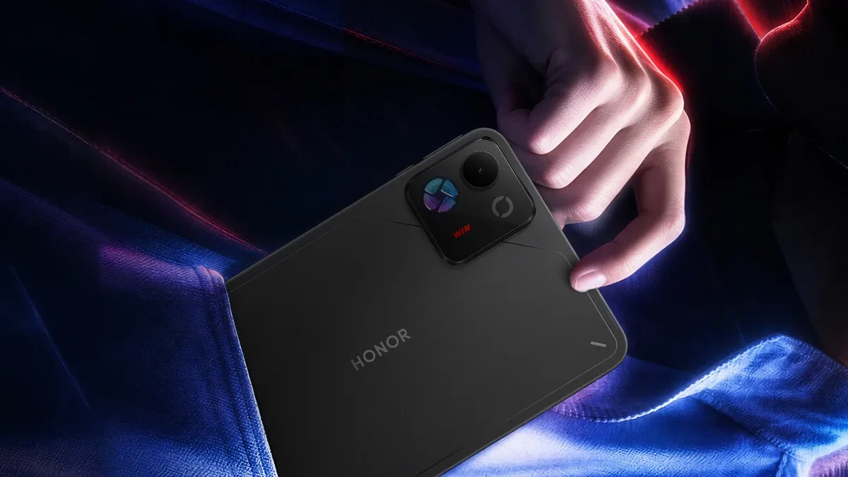 Desain Honor Win Tablet gaming ringkas