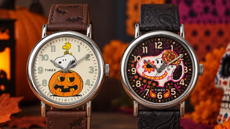 Timex Rilis Jam Tangan Snoopy Edisi Halloween dan Day of the Dead