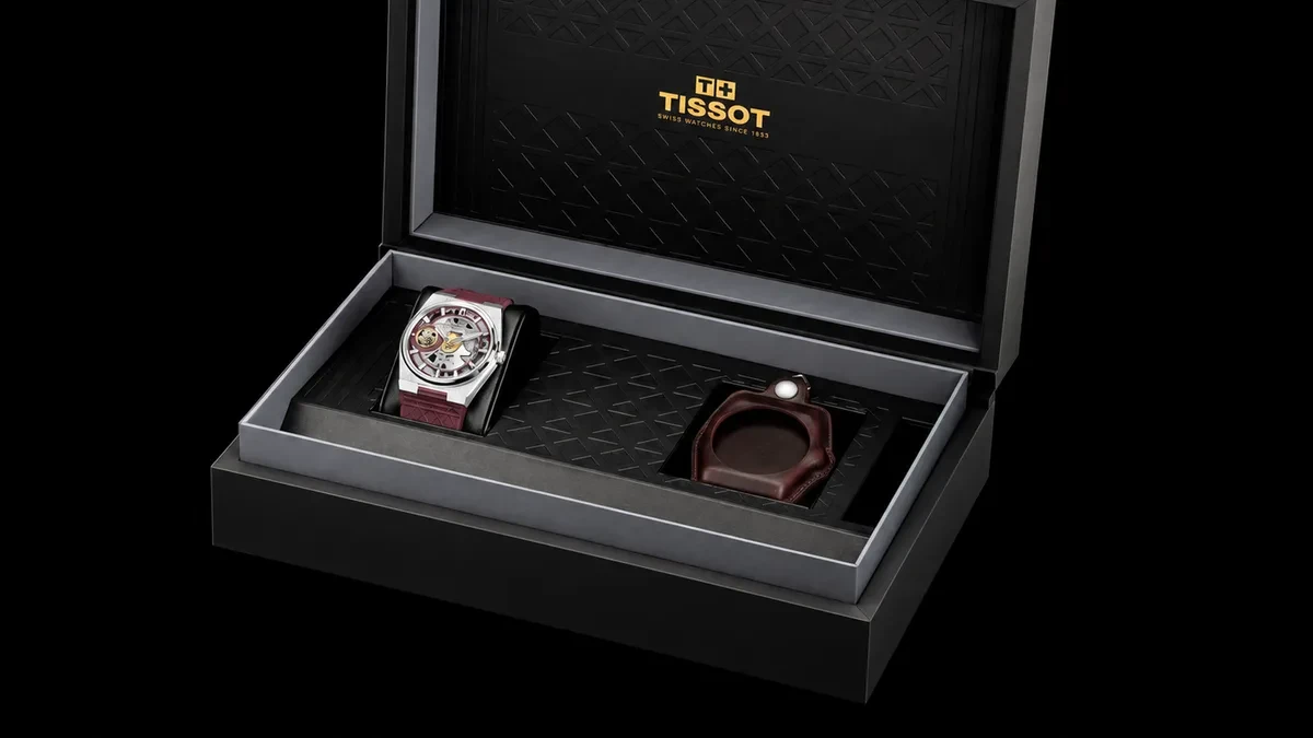 Tissot PRX Skeleton Damian Lillard Special Edition dengan desain transparan