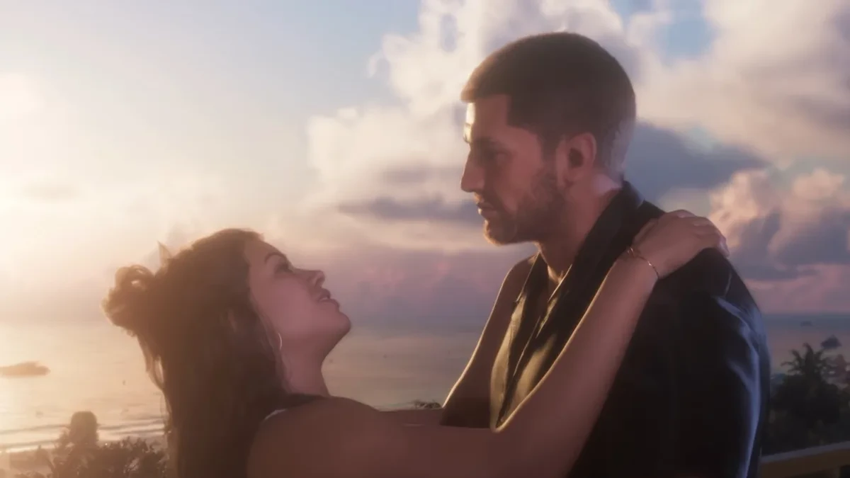 Lucia dan Jason dalam cuplikan trailer peluncuran GTA 6 untuk konsol PS5